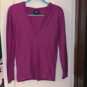 Lightweight sweater with hoodie